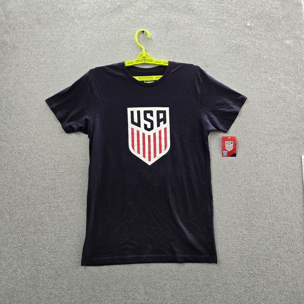 NWT Nike Men's Navy USA Soccer USMNT  Graphic T-Shirt Pulisic #10